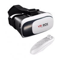 هدست واقعیت مجازی وی آر باکس مدل VR Box 2 به همراه ریموت کنترل بلوتوث